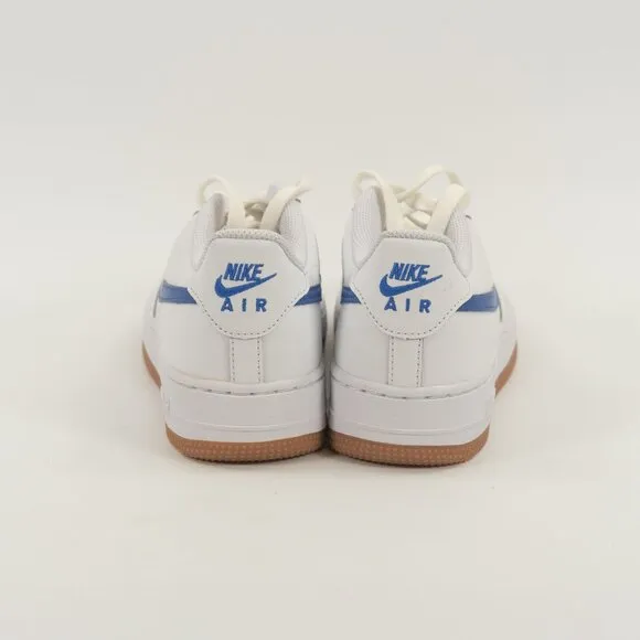 Nike Air Force 1 Low GS White Game Royal Gum DX5805-179 size 5.5 Youth / 7 Women