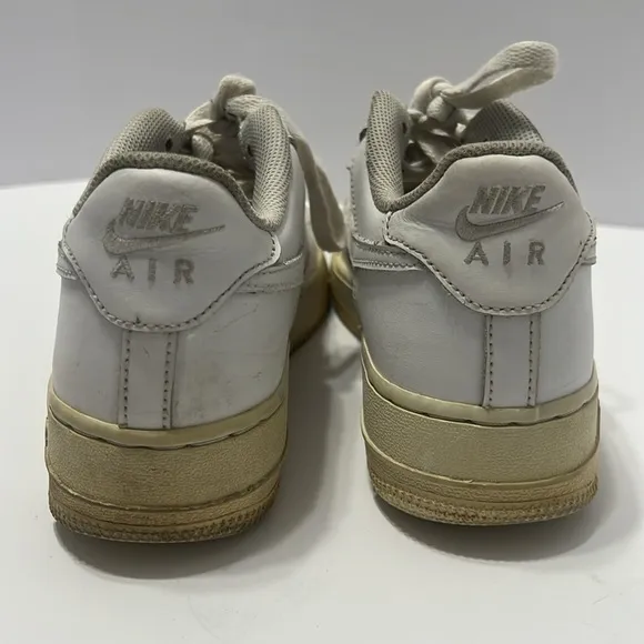 Nike Air Force 1 Low Shoes Triple White Youth Size 6