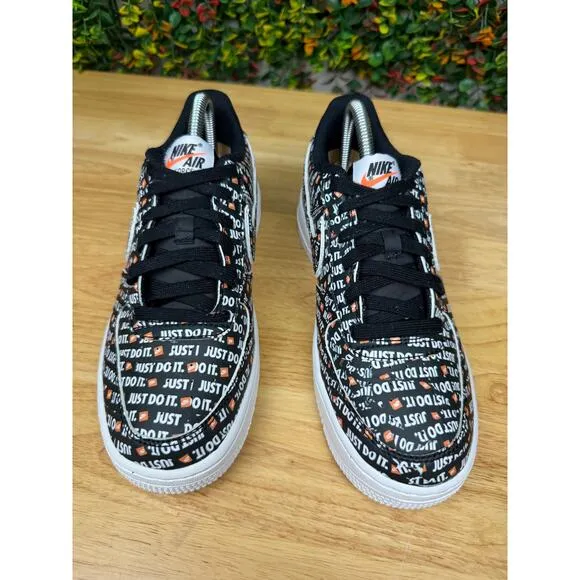 Nike‎ Air Force 1 Low Top JDI Just Do It Sneakers Shoes Kids 6Y Womens 7.5 EUC