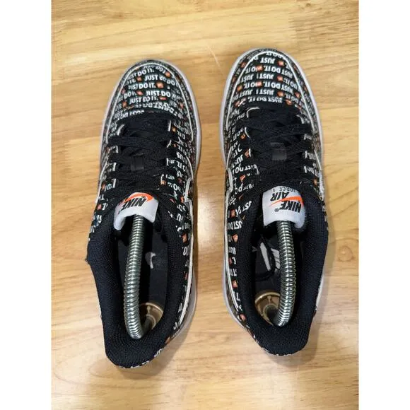 Nike‎ Air Force 1 Low Top JDI Just Do It Sneakers Shoes Kids 6Y Womens 7.5 EUC