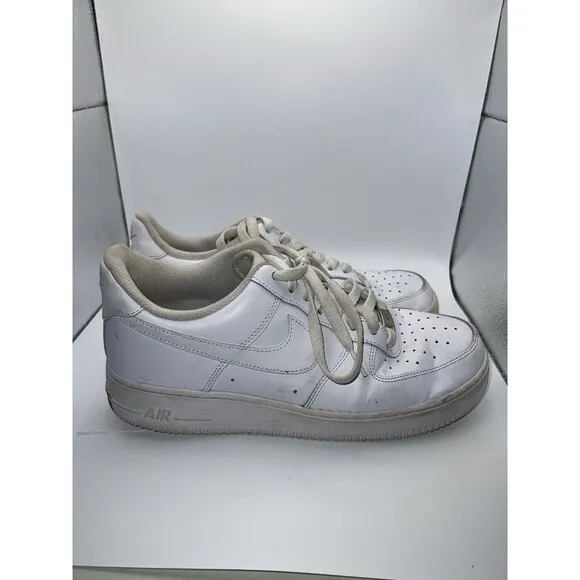 Nike Air Force 1 Low Triple White Shoes Sneakers Men’s Size 10 CW2288-111