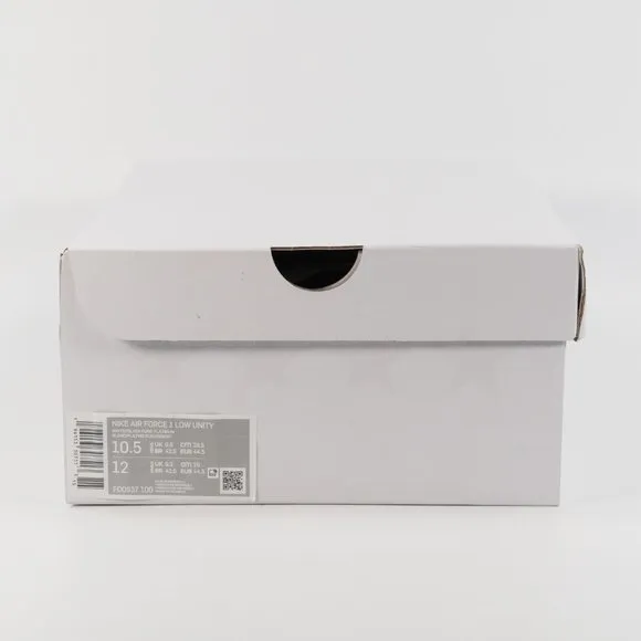 Nike Air Force 1 Low Unity 'White Silver' FD0937-100 Multi Size