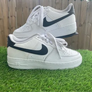 Nike Air Force 1 Low White Black - CT3839-100 size - 7y/8.5w