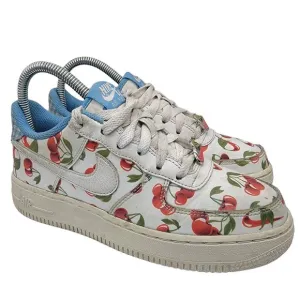 Nike Air Force 1 LV8 Low Cherry White Blue Womens 5.5 - Kids 4 - CJ4094-100