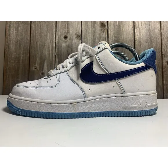 Nike Air Force 1 S50 Low White University Blue - DB1560-100 Men’s Shoe Size 8