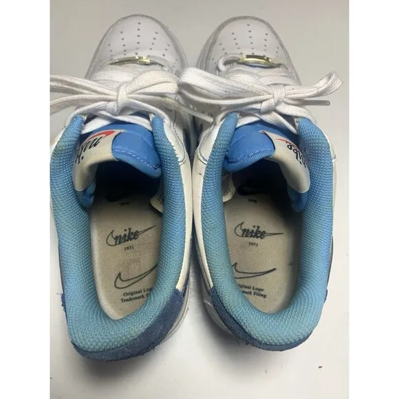 Nike Air Force 1 S50 Low White University Blue - DB1560-100 Men’s Shoe Size 8