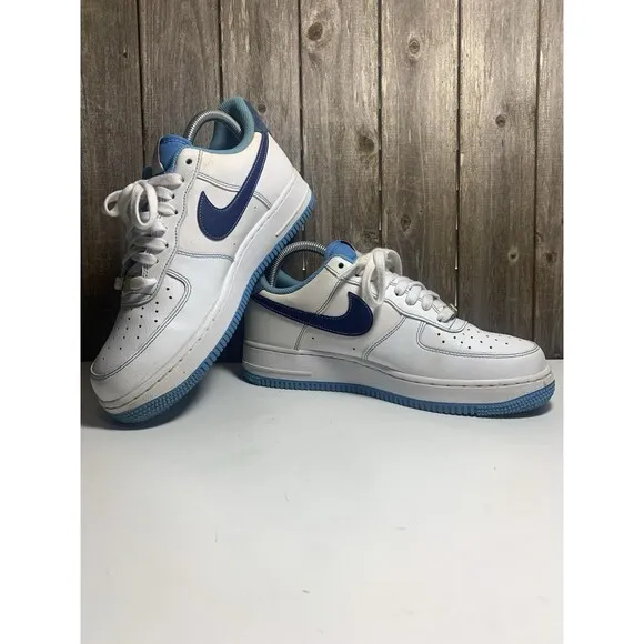 Nike Air Force 1 S50 Low White University Blue - DB1560-100 Men’s Shoe Size 8