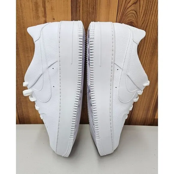 Nike Air Force 1 Sage Low Triple White Women's Shoes Size 12