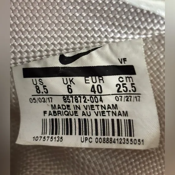 Nike Air Force 1 SF AF1 Special Field Light Bone Shoes Women Size 8.5 High Tops