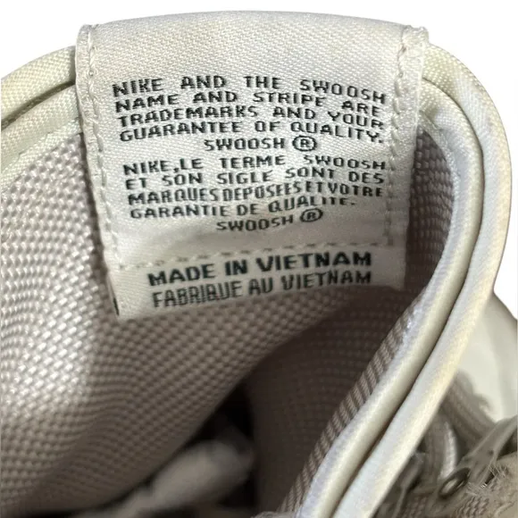 Nike Air Force 1 SF AF1 Special Field Light Bone Shoes Women Size 8.5 High Tops