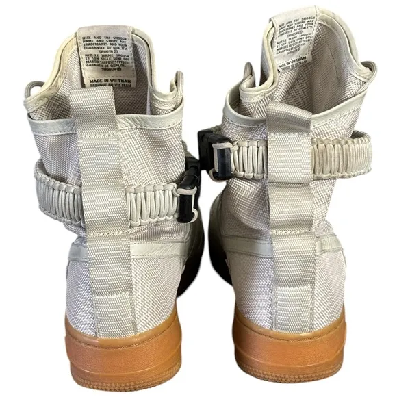 Nike Air Force 1 SF AF1 Special Field Light Bone Shoes Women Size 8.5 High Tops