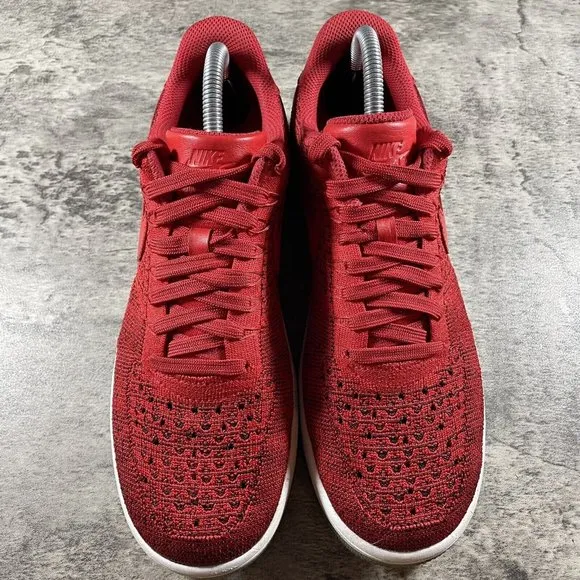 Nike Air Force 1 Ultra Flyknit Low Red Men's Shoes Sneaker Size 9.5 (817419-600)