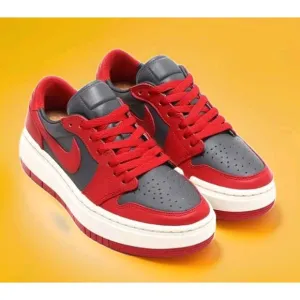 Nike Air Jordan 1 Elevate Low Shoes 'Dark Grey Red' DH7004-006 Women's New 9.5