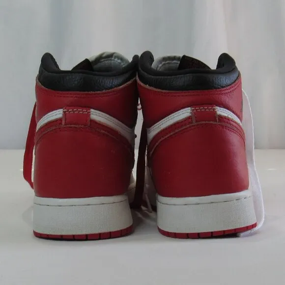 Nike Air Jordan 1 High OG 575441-161 Red Basketball Shoes Sneakers Size 5.5 Y