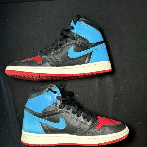 Nike Air Jordan 1 High OG NC to Chi Women's Shoes - Size 8