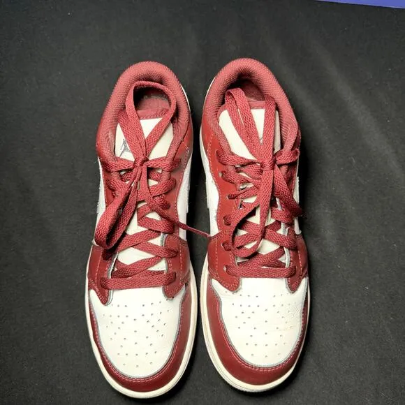 Nike Air Jordan 1 Low GS Cherrywood Red Men's Shoes - Size 6