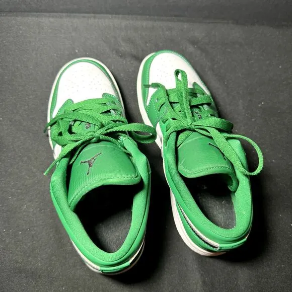 Nike Air Jordan 1 Low GS Pine Green Men's Shoes - Size 4.5