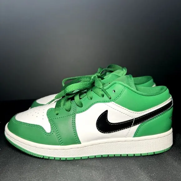 Nike Air Jordan 1 Low GS Pine Green Men's Shoes - Size 4.5