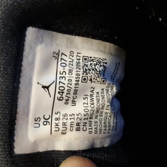 Nike Air Jordan 1 Mid AJ1 High Top Baseball Sneakers Shoes Toddler 9C YOUTH KIDS