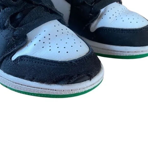 Nike Air Jordan 1 Mid BQ6932-101 'Oakland' Retro Shoes Youth Size 1