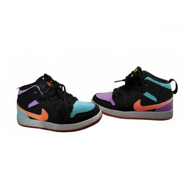 Nike Air Jordan 1 Mid Candy Sneakers - Multicolor, Size 11