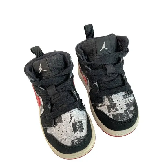 Nike Air Jordan 1 Retro High OG Toddler Shoes 5C Sneaker Baby GUC 7336 Air Times