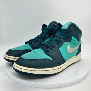 Nike Air Jordan 1 Retro High Youth Size 8Y 332148 318 Hyper Jade Green Shoes