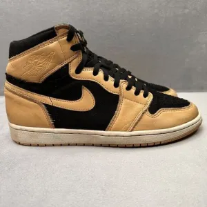 Nike Air Jordan 1 Retro High OG Mens Size 9.5 Shoes Heirloom Vachetta Tan 2022
