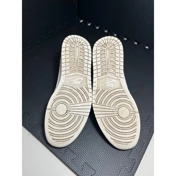 Nike Air Jordan 1 Ultra High White Gold Men's 11.5‎ Sneakers Shoes