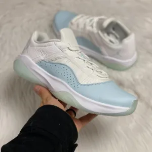 Nike Air Jordan 11 CMFT Low Womens Shoes White Blue DV2629-100 NEW Multi