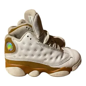 Nike Air Jordan 13 Retro White Wheat Boys Size 13 C