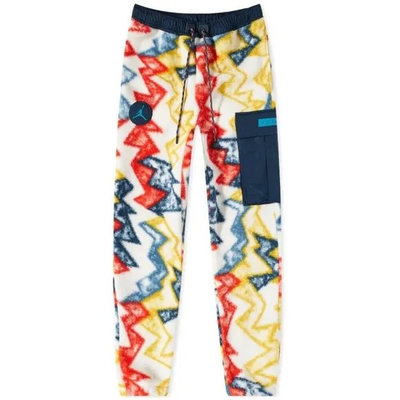Nike Air Jordan Essential Statement Sherpa Jogger Pants Mens Size L DC9730-133