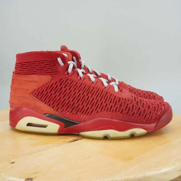 Nike Air Jordan Flyknit Elevation 23 Mens Size 13 Shoes 'Last Shot' Red Black