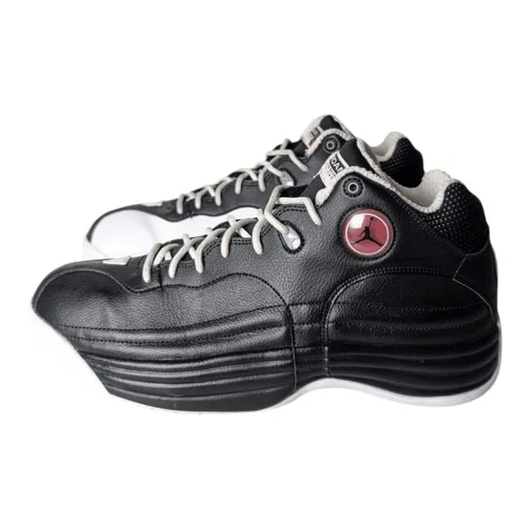 NIKE Air Jordan Jumpman Team 1 &quot;Black&quot; Basketball Shoes Size 11