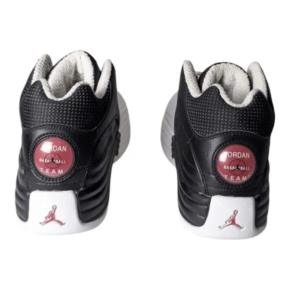 NIKE Air Jordan Jumpman Team 1 &quot;Black&quot; Basketball Shoes Size 11