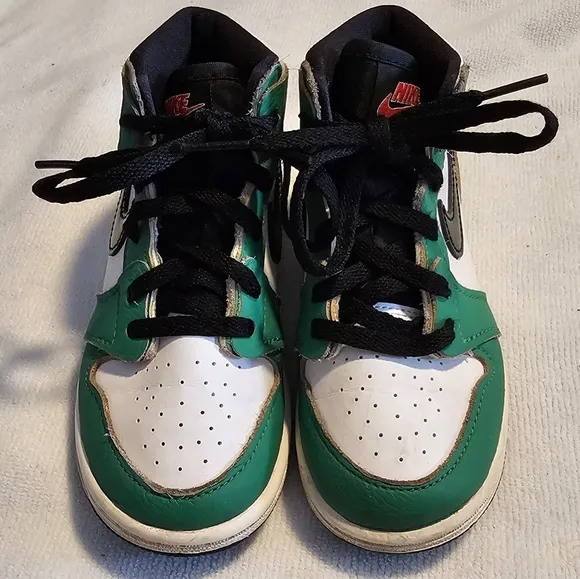 Nike Air Jordan Retro 1 High OG TD Lucky Green Nike Air Jordan 1 Toddler Size 9C