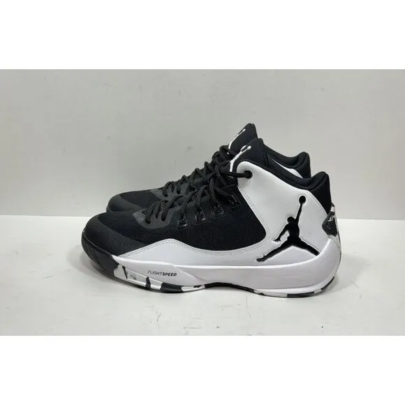 Nike Air Jordan Rising High 2 Basketball Shoes Black 844066-010 Men’s Size 9.5