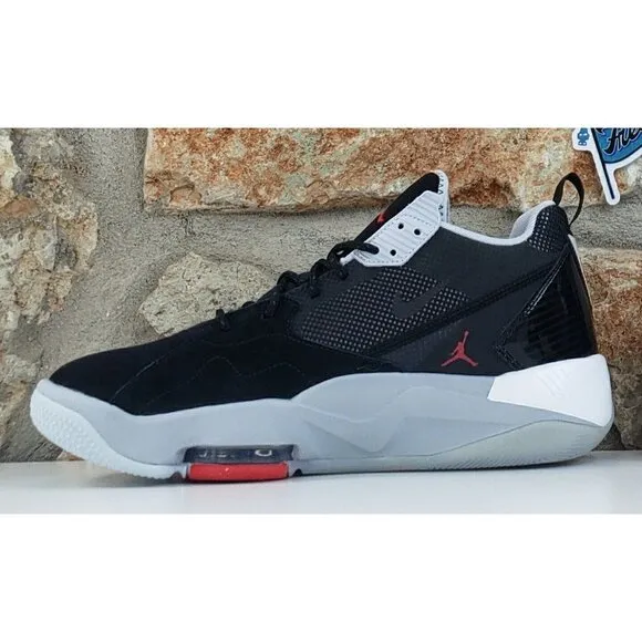 Nike Air Jordan Zoom 92 Basketball Shoes Mens 11 Black Cement Low Top CK9183-001