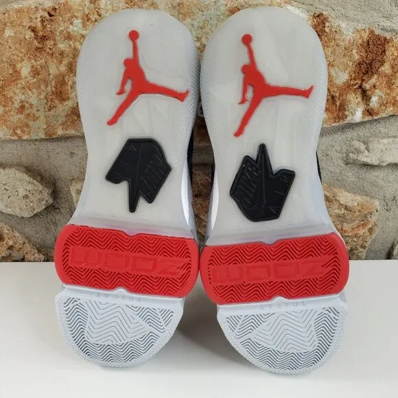 Nike Air Jordan Zoom 92 Basketball Shoes Mens 11 Black Cement Low Top CK9183-001