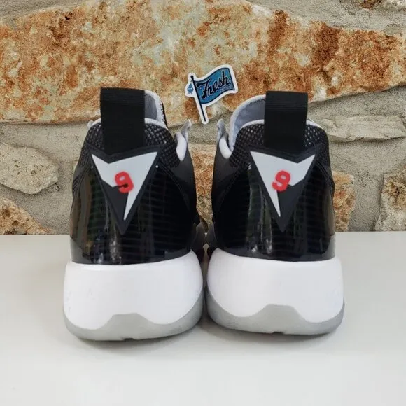 Nike Air Jordan Zoom 92 Basketball Shoes Mens 11 Black Cement Low Top CK9183-001