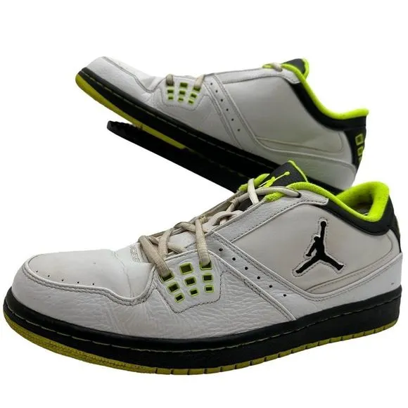 Nike Air Jordan 1 Mens 11.5 Flight 23 Low Basketball Shoes 08 Sneaker 350610-117