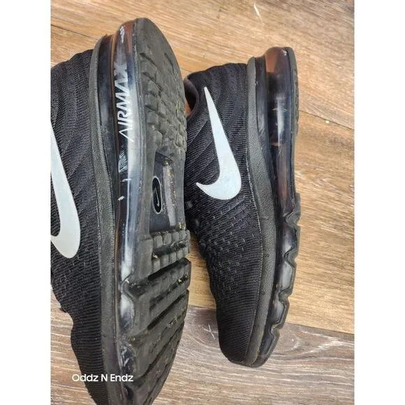 Nike‎ Air Max 2017 Running Shoes Womens Size 8 Black White