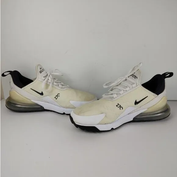 Nike Air Max 270 G Golf Low Spikeless Golf Shoes - White Black size  9