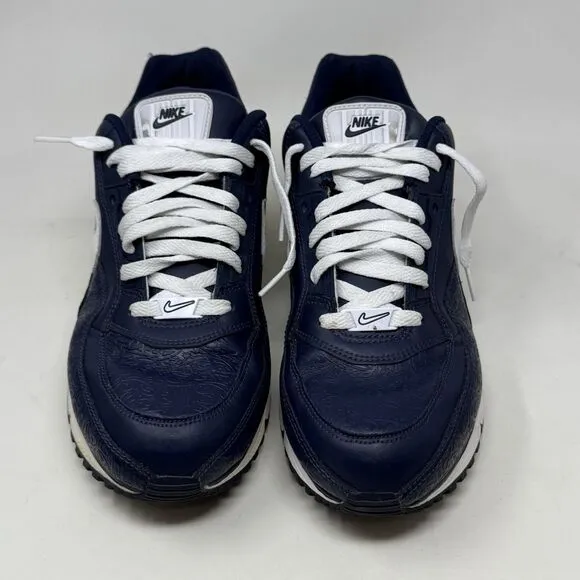 Nike Air Max 311000-411 Sneakers Mens 11 Blue Texture Leather Running Shoes 2005