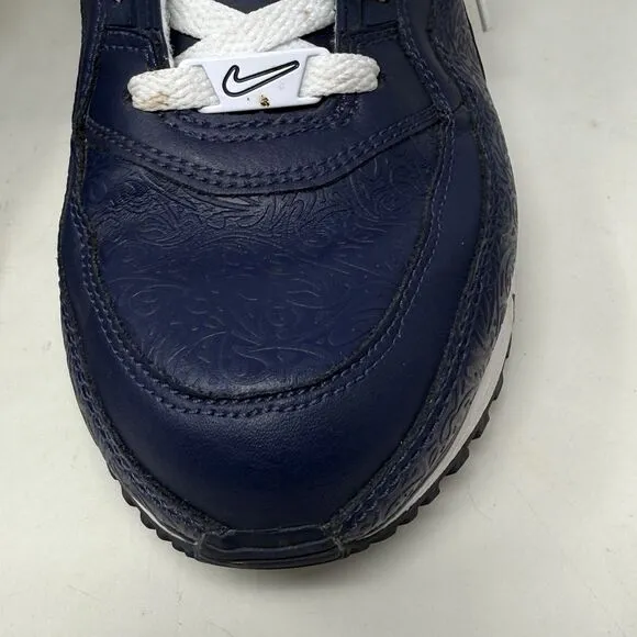 Nike Air Max 311000-411 Sneakers Mens 11 Blue Texture Leather Running Shoes 2005