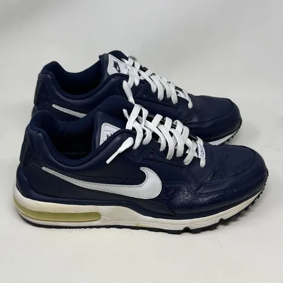 Nike Air Max 311000-411 Sneakers Mens 11 Blue Texture Leather Running Shoes 2005