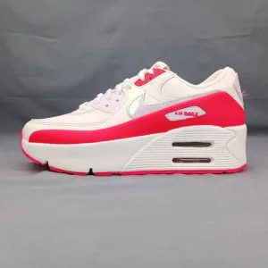 Nike Air Max 90 LV8 Women's Shoes Sneakers HF5073 133 White Red Sizes 8-10
