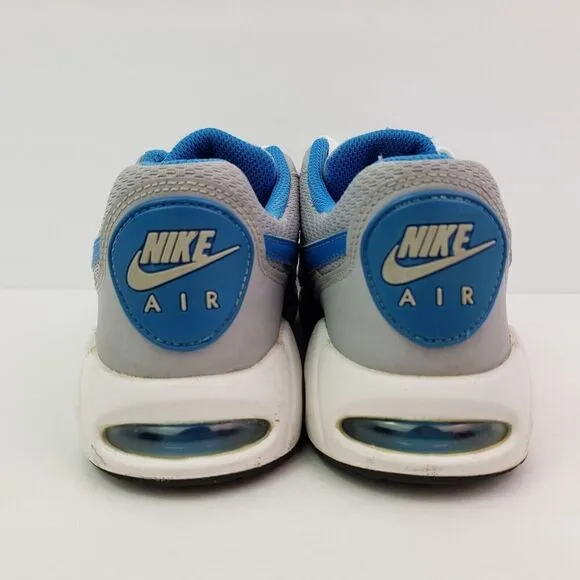 Nike Air Max 90 Youth Sz 5.5Y Womens Sz 7 Gray Blue Sneaker Shoes 579995-041