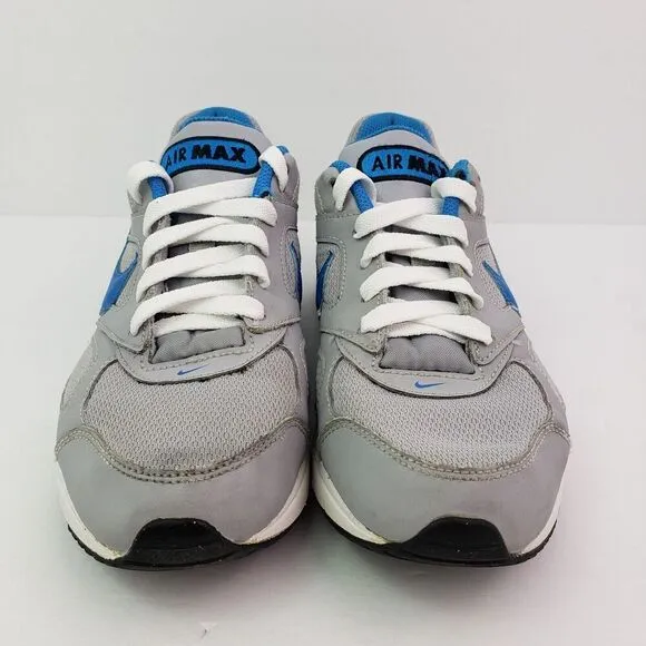 Nike Air Max 90 Youth Sz 5.5Y Womens Sz 7 Gray Blue Sneaker Shoes 579995-041