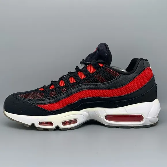 Nike Air Max 95 Essential Bred Shoes 749766-039 Mens Sz 11.5
